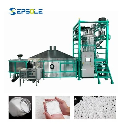 Perles de machine EPS fabriquant des perles de polystyrène extensibles Machine de pré-expansion continue